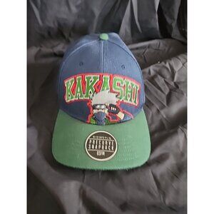 Naruto Kakashi Pre-Curved Bill Snapback